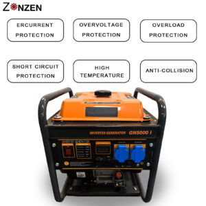 4kw open frame inverter gasoline generator