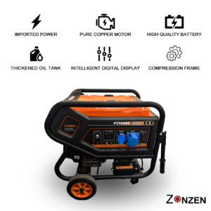 6.5kw open frame gasoline engine