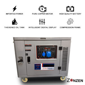 7.8kw silent gasoline generator
